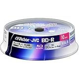 ビクター 4倍速対応BD-R 10枚パック 25GB ホワイトプリンタブルVictor BV-R130C10W [PC]