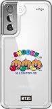 【elago】 Galaxy S21 5G 対応 ケース クリア BT21 公式 グッズ クリアケース 透明 スマホケース [ Samsung GalaxyS21 ギャラクシーS21 ギャラクシーS21 / SCG09 / SC-51B 対応 ] LINE FRIENDS BT21 JELLY CANDY SHOOKY