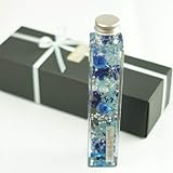 ハーバリウム ロングボトル (ソーダブルー)