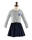 (チャンピオン)Champion ベビー 長袖ワンピース【cb8513】 95cm グレー