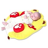 Quner 赤ちゃん用　お子様　お昼寝マット　ベビー　かわいいクマ　ワクワク　洗える　赤ん坊のマットのおもちゃ　軽量　ベービーマット