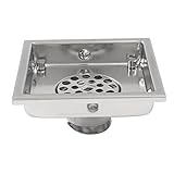 ステンレス鋼 ステルスフロアドレン 排水トラップ