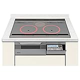 Panasonic(パナソニック) IHクッキングヒーター ビルトインタイプ 幅75cmタイプ 2口IH＋ラジエント 単相200V 鉄・ステンレス対応 『Vシリーズ』 KZ-V173S (ソフトシルバ
