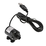 F Fityle 150l / H 　4W　水中ウォーターポンプ　超低音動作　ソーラーウォーターポンプ