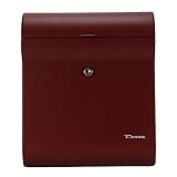 Penne ペンネ design デザイン bordeaux ボルドー 1092 郵便ポスト 郵便受け 新聞入れ　壁掛け [並行輸入品]