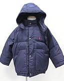【ラルフローレン】Ralph Lauren　フードつきダウンジャケット★ネイビー<br>18M