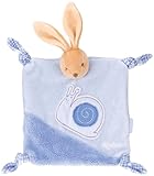 Kaloo Doudou Rabbit Comforter with Snail (Blue)