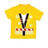 BabyChips 祭りだ わっしょい (名入れ半袖ベビーTシャツ) 130 デイジー
