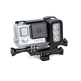 waterproof led flash fill light spot lamp for gopro hero 4