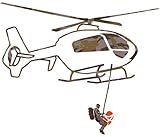 ミミ・ルゥ ヘリコプター カーキ ART0094