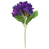 SunniMix アジサイ　ブライダル　枯れない　手の花　結婚式　ウェディングブーケ　花束　紫