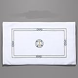 ホテルタオル/コットン厚手吸水性バスマット/トイレドアマットパッド 75x45cm(30x18inch) ホワイト M0108135-white75x45cm(30x18inch)
