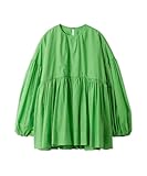 [ミラオーウェン] フレンチリネン混ギャザーチュニック 09WFT241056 レディース GRN