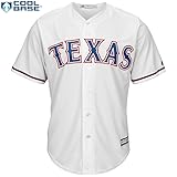 コール・ハメルズTexas Rangers # 35 MLBメンズクールベースホームジャージー( Medium )