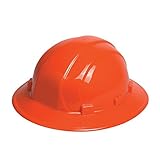 ERB 19503 Omega II Full Brim Hard Hat with Slide Lock, Orange by ERB