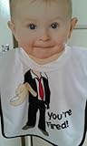 HEY BABY! PULL OVER BIB YOU'RE FIRED by Hey Baby!
