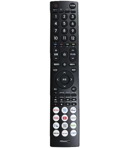 Amazon | テレビリモコン ERF3C46H 互換品 FITS FOR ハイセンス