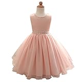 RoRykon こどもドレス　女の子　スパンコール 子供 ドレス ワンピース フォーマル キッズ ベビー エレガント 結婚式 演奏会 ピアノ 発表会 女の子 ファション入園式ワンピース コンサート 七