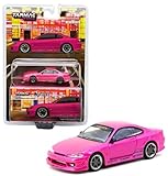ターマックワークス 1/64 ベルテックス 日産 シルビア S15 ピンクメタリック Tarmac Vertex Silvia MiJo限定 [並行輸入品]