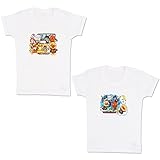 それいけ！アンパンマン フライス 半袖丸首シャツ 2枚組[2385519] 95cm ホワイト