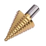 1ピース六角チタンステップコーンドリルビット穴カッター5-35ミリメートルhss工具高速度鋼木材木工金属掘削