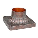 Vaxcel T0038 Pier Mount Adapter 5-3/4", Royal Bronze by Vaxcel [並行輸入品]