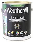 True Value Mfg waesg17-glプレミアムExtreme Exteriorペイント/プライマー1つで、ホワイト、Tudorブラウン、1-gal。、必要購入でQua 2 WAESG17