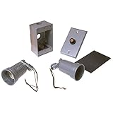 Bell 5883-5 Outdoor Weatherproof Lampholder Kit, Rectangular with Photocell, Gray Boxed [並行輸入品]