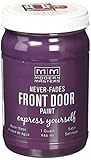 Modern Masters 275265 Satin Front Door Paint, 1 quart, Playful [並行輸入品]