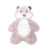 DEMDACO Plush Flatso Rattle, Fadley Fox by Demdaco
