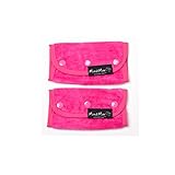 Mum2Mum(マムトゥーマム) 抱っこ紐・ベビーカー用　サッキングパッド/よだれパッド/2枚セット ショッキングピンク