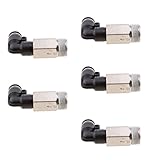 Dolity 高品質　耐久　エアウォーターホース　チューブ　パイプ継手　ベンドコネクタ　10サイズ選択　全5点 - DPLL-G-L6-03