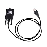 Homyl USB →RS232 RS-232（DB9）COM　コンピュータ用　標準　シリアル　ケーブル　アダプタ