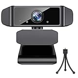 UMEMORY WEBカメラ ウェブカメラ スタンド付属 HD1080P 200万画素 パソコンカメラ ワイドサイズ対応 内蔵マイク sky