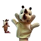 【ノーブランド 品】2個　ハンド＆フィンガー　パペット　セット 　サイ　おもちゃ　子供　贈り物