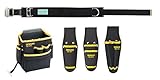 DENSAN 腰道具セット(キャンバスタイプ) NDS-45BK-SET