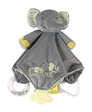 Stephan Baby Chewbie Activity Toy and TeeTher Security Blanket, Grey Elephant by Stephan Baby [並行輸入品