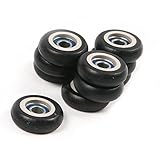 20 Pics 6 x 22 x 7.5 mmナイロンSmallベアリングローラーのドアWindows