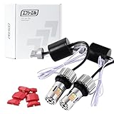 fcl.(エフシーエル) S25 ピン角違い led ウインカーポジションキット アンバー ホワイト ハイフラ防止 抵抗内蔵 ウインカーバルブ キャンセラー 車検対応