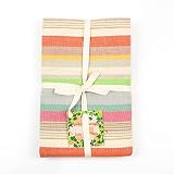 生地 インド綿 メキシカンドビー カットクロス 約110cm×100cm 1枚入 1.ライトブルー系マルチカラー 51319-L 手芸 ハンドメイド用品