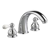 American Standard T980.712.002 Hampton Deck-Mount Tub Filler Trim Kits Only, Polished Chrome [並行輸入品]