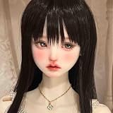Meeler BJDドール 1/4 女の子 40cm SD 樹脂球体関節人形繊細な口をとがらせた女の子フルセットプレゼント、ドール1体+ 目 + フェイスメイクアップヘッド
