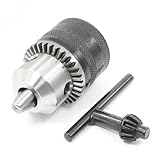 uxcell　スパナドリルチャック　キットセット　ゴムカバー　メタル　ドリルチャック　容量1.5-10mm