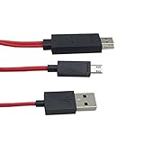 Caxico 6.5 フィート MHL マイクロ USB 三星ギャラクシー S3, サムスンギャラクシー S4, S5 i9600、銀河注 2、ギャラクシー注 3 および MHL-Enabled 電話