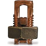 NO.8 AWG Soild銅スプリットボルトコネクタGSBC-6にガードナーベンダーNO.10