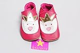 【英国製カーフレザーベビーシューズ】《ポー王女/フューシャ　Princess Paws/fuchsia》 (L)