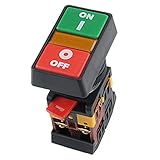 Myoffice オン オフ スタート ストッププッシュボタンライトインジケータモーメンタリスイッチ パワー