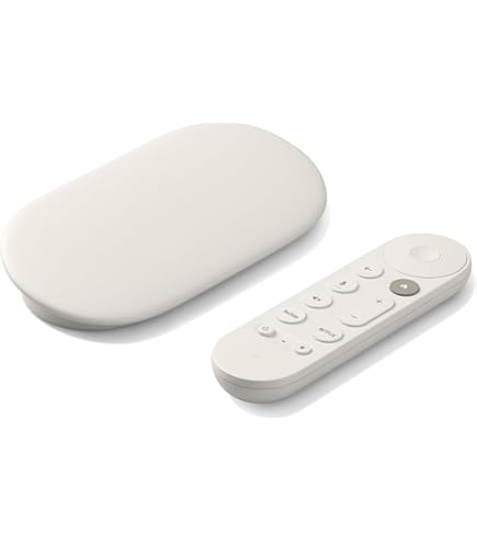 Google Chromecast with TV (HD) White Ice - Streaming to TV