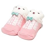おめかしクマさんカップソックス オフ ホワイト 11-13cm