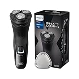 フィリップス 電気シェーバー 3000Xシリーズ 電動 髭剃り メンズ (27枚刃・回転式・IPX7防水仕様＆本体丸洗い可能・ポップアップト